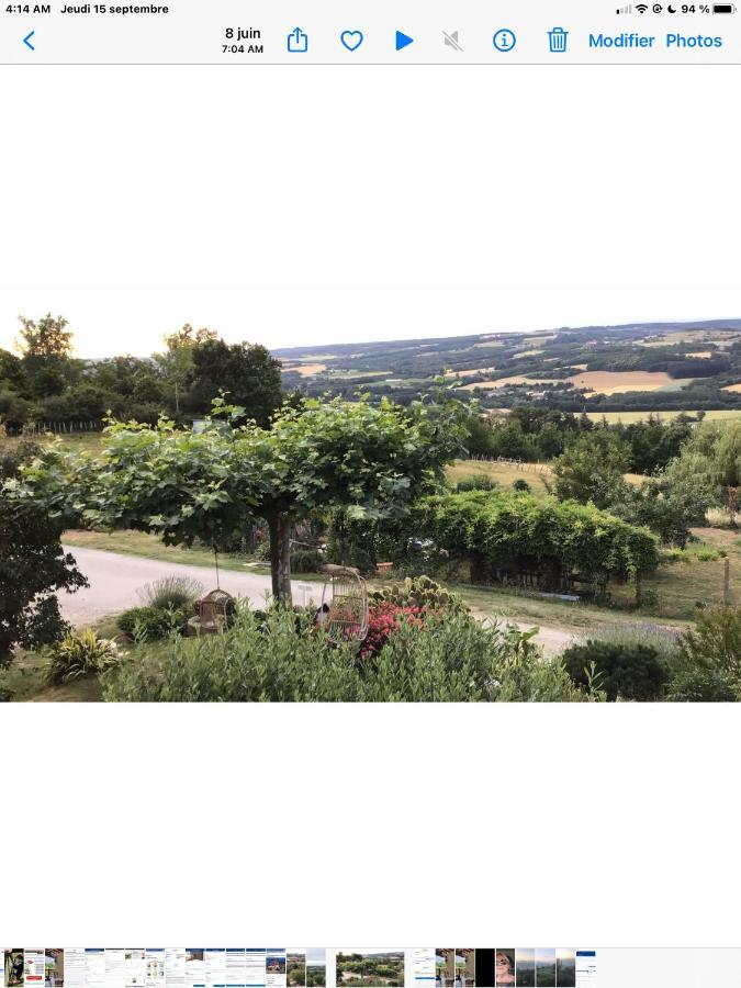 Les Figuets Villa Chateauneuf-de-Galaure Exteriör bild