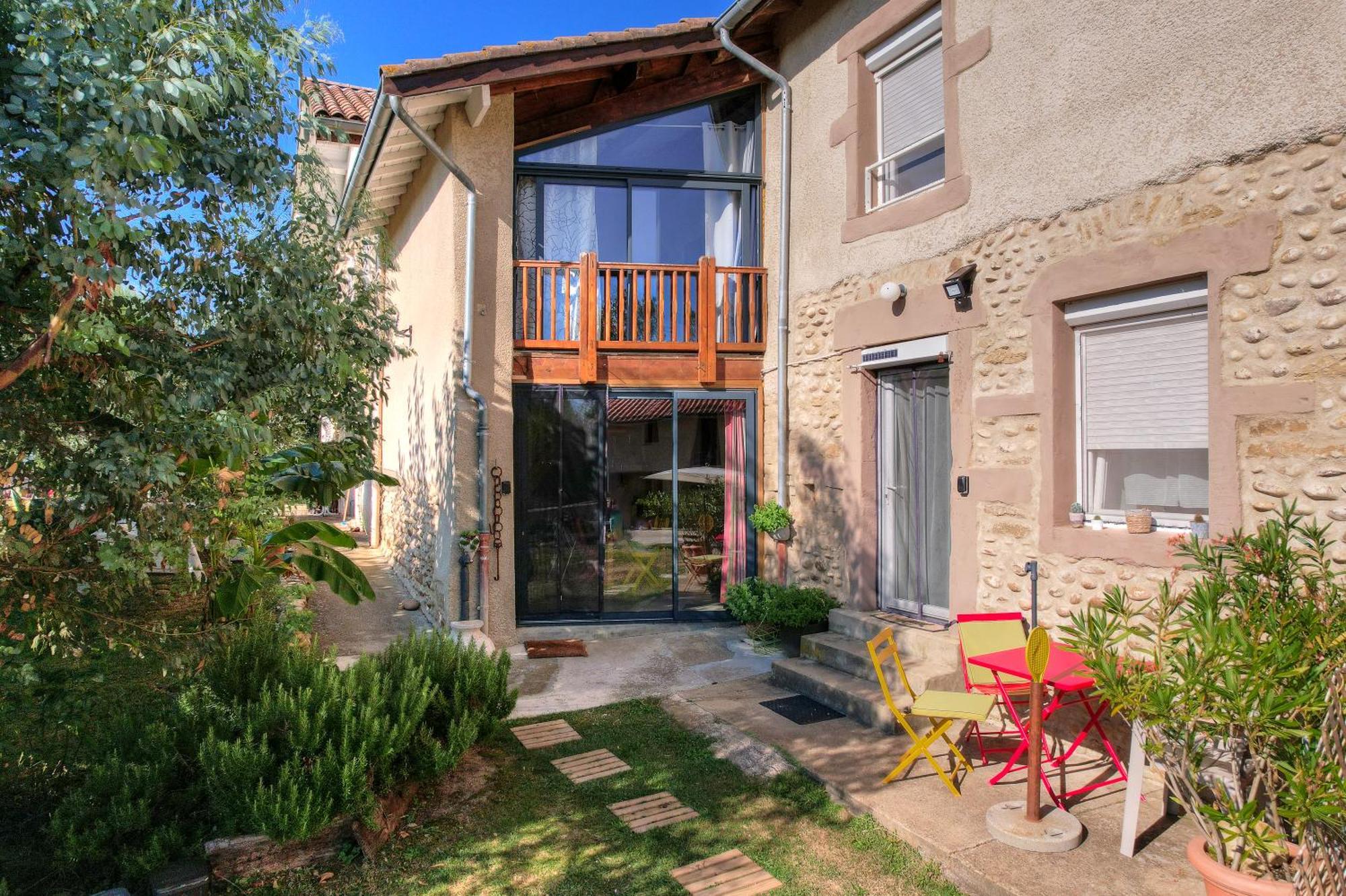 Les Figuets Villa Chateauneuf-de-Galaure Exteriör bild